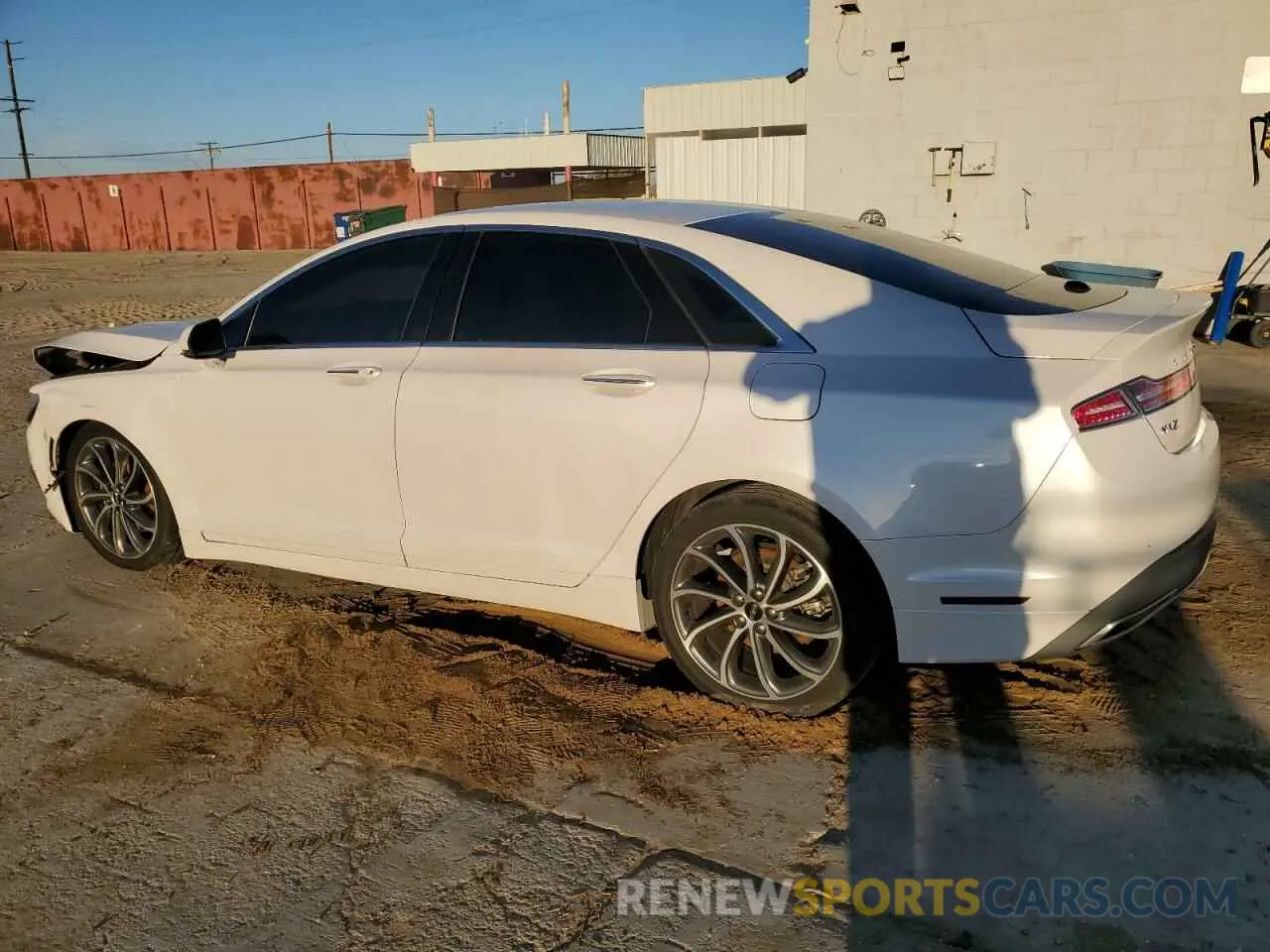 2 Photograph of a damaged car 3LN6L5C95KR602349 LINCOLN MKZ 2019