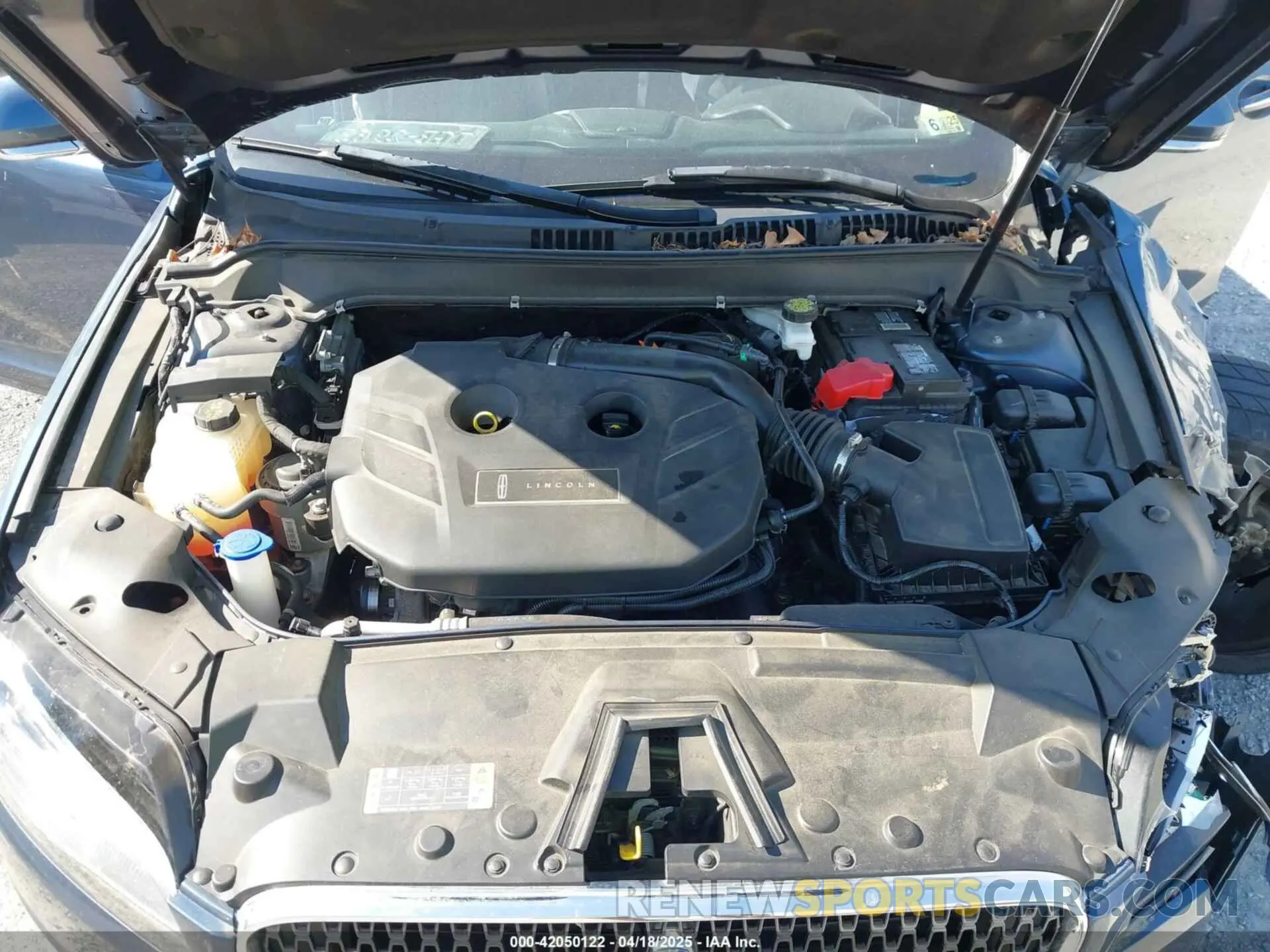 10 Photograph of a damaged car 3LN6L5C96KR609147 LINCOLN MKZ 2019