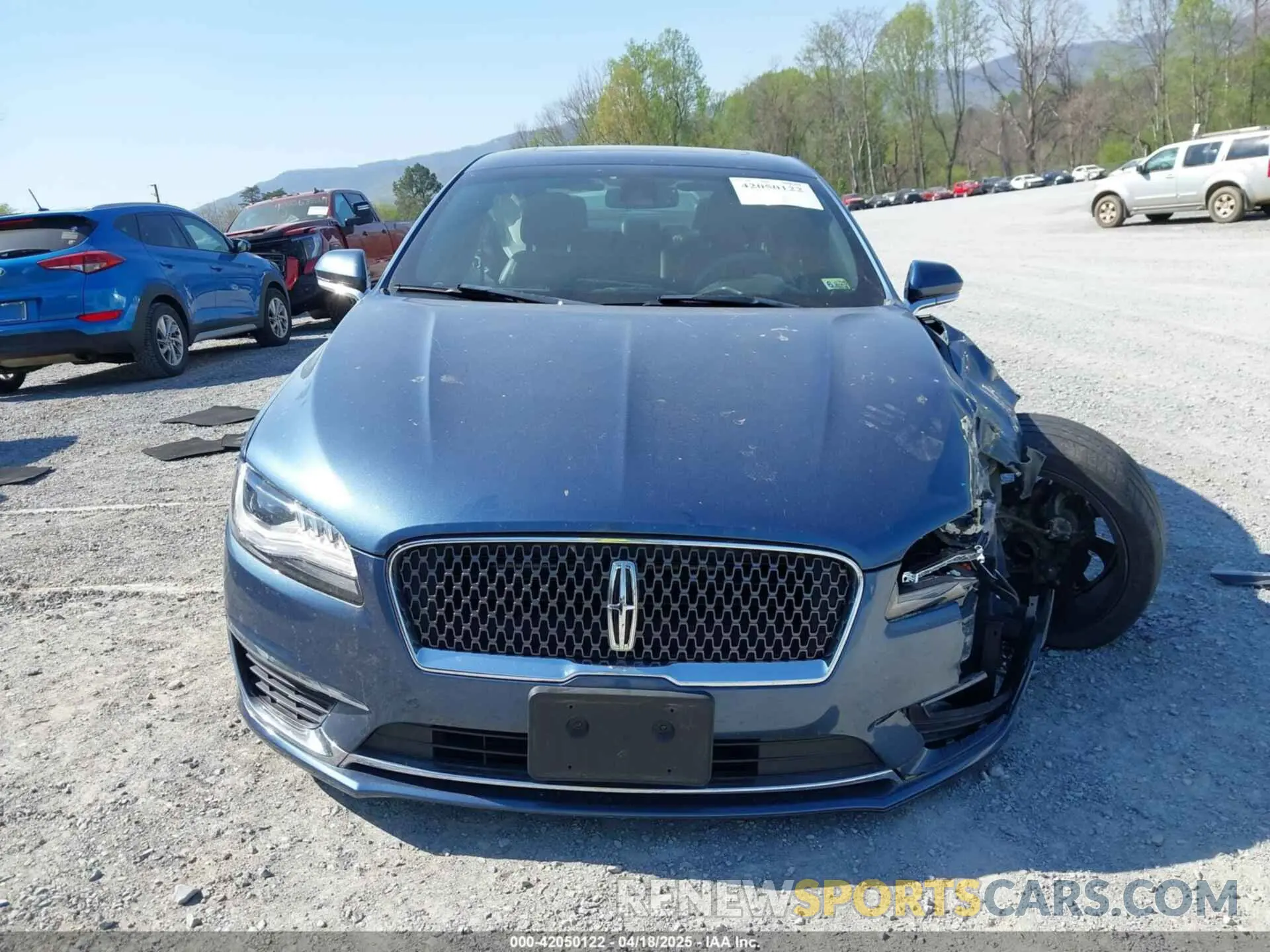 13 Photograph of a damaged car 3LN6L5C96KR609147 LINCOLN MKZ 2019