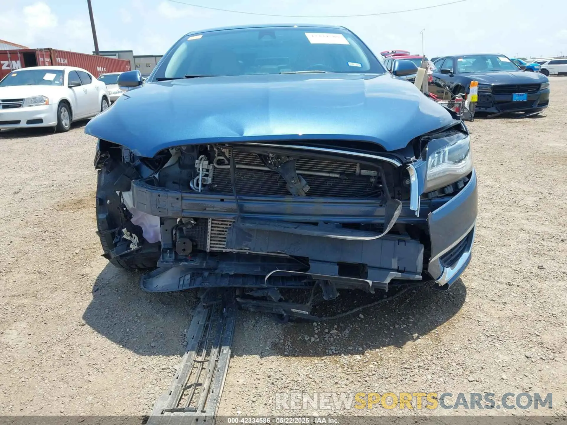 13 Photograph of a damaged car 3LN6L5C99KR601818 LINCOLN MKZ 2019