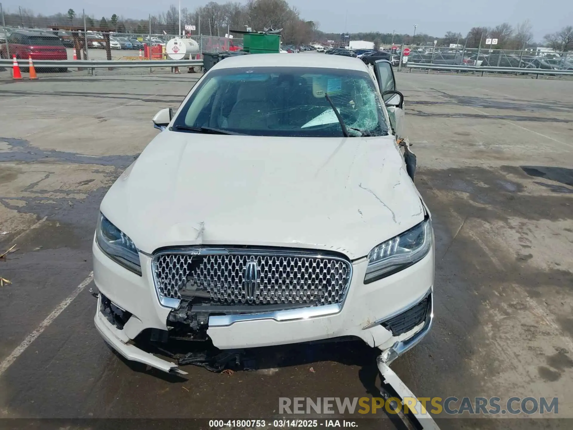12 Photograph of a damaged car 3LN6L5C99KR621468 LINCOLN MKZ 2019
