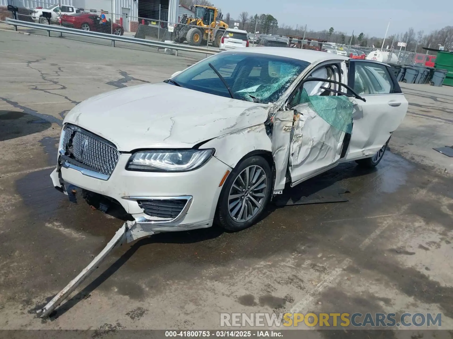 2 Photograph of a damaged car 3LN6L5C99KR621468 LINCOLN MKZ 2019