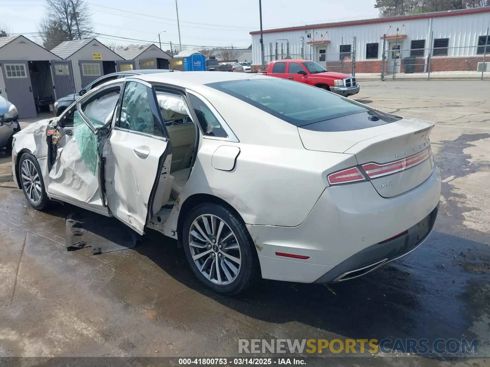 3 Photograph of a damaged car 3LN6L5C99KR621468 LINCOLN MKZ 2019