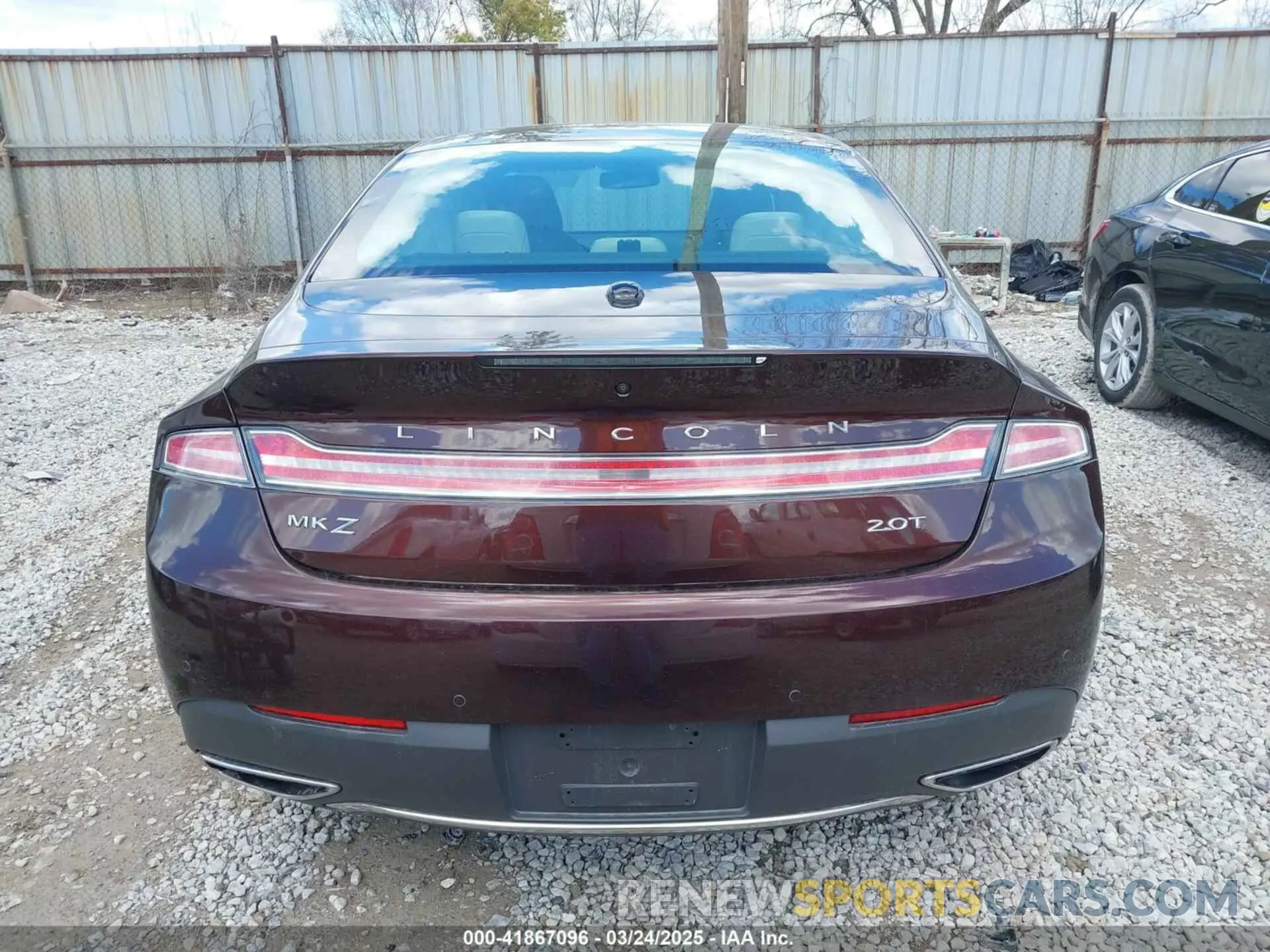 16 Photograph of a damaged car 3LN6L5C9XKR632687 LINCOLN MKZ 2019
