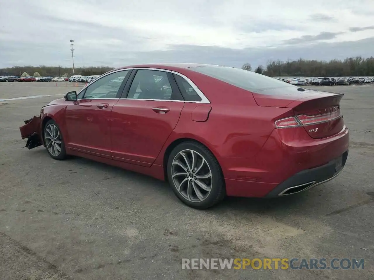 2 Photograph of a damaged car 3LN6L5D90KR604086 LINCOLN MKZ 2019