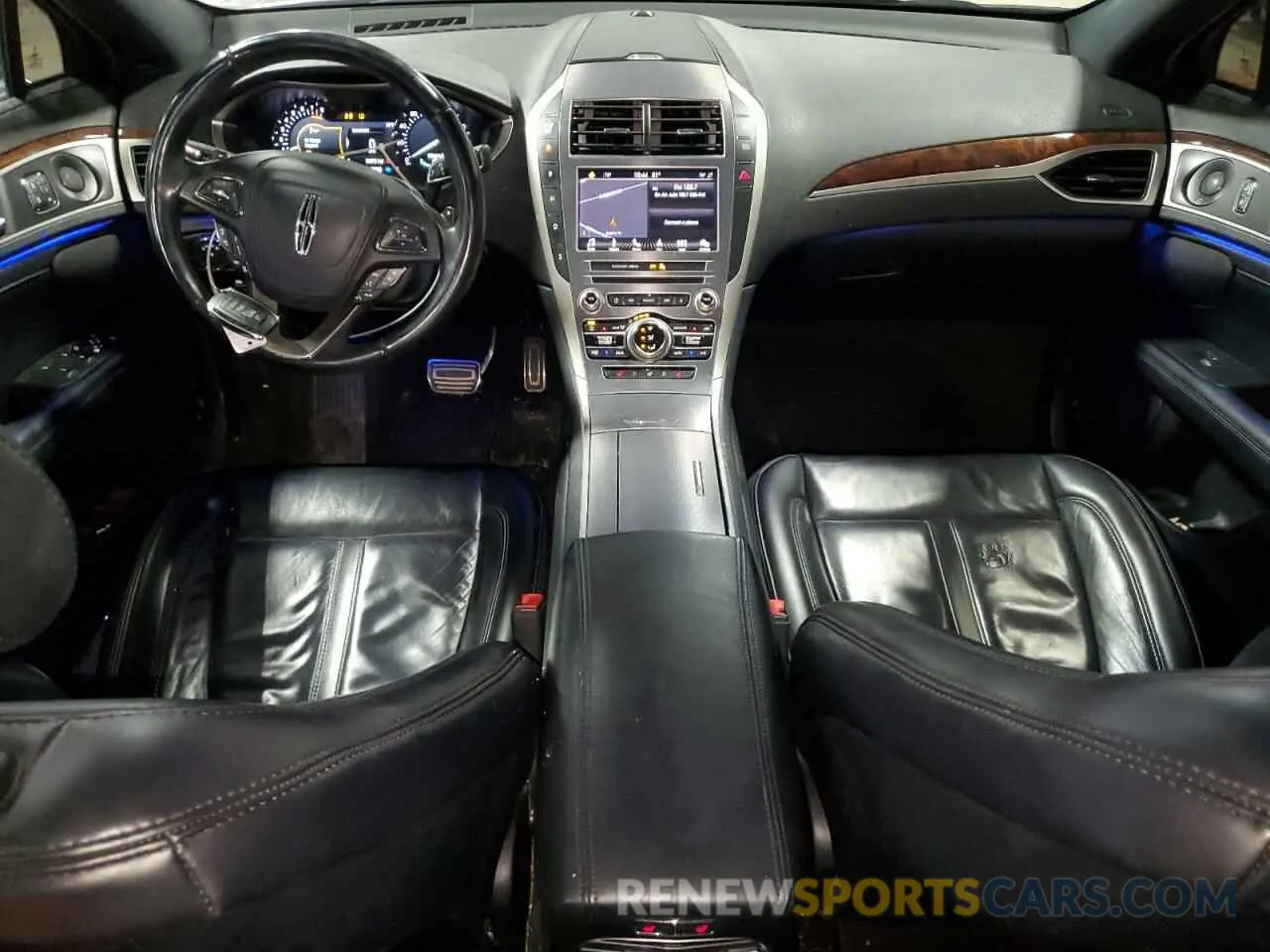 8 Photograph of a damaged car 3LN6L5D90KR628310 LINCOLN MKZ 2019
