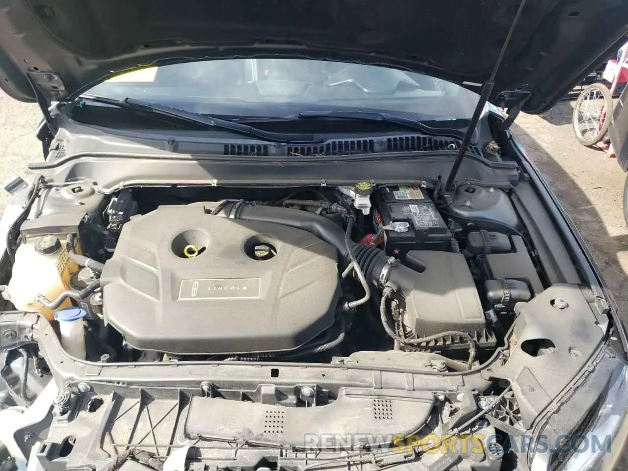 11 Photograph of a damaged car 3LN6L5D93KR602025 LINCOLN MKZ 2019
