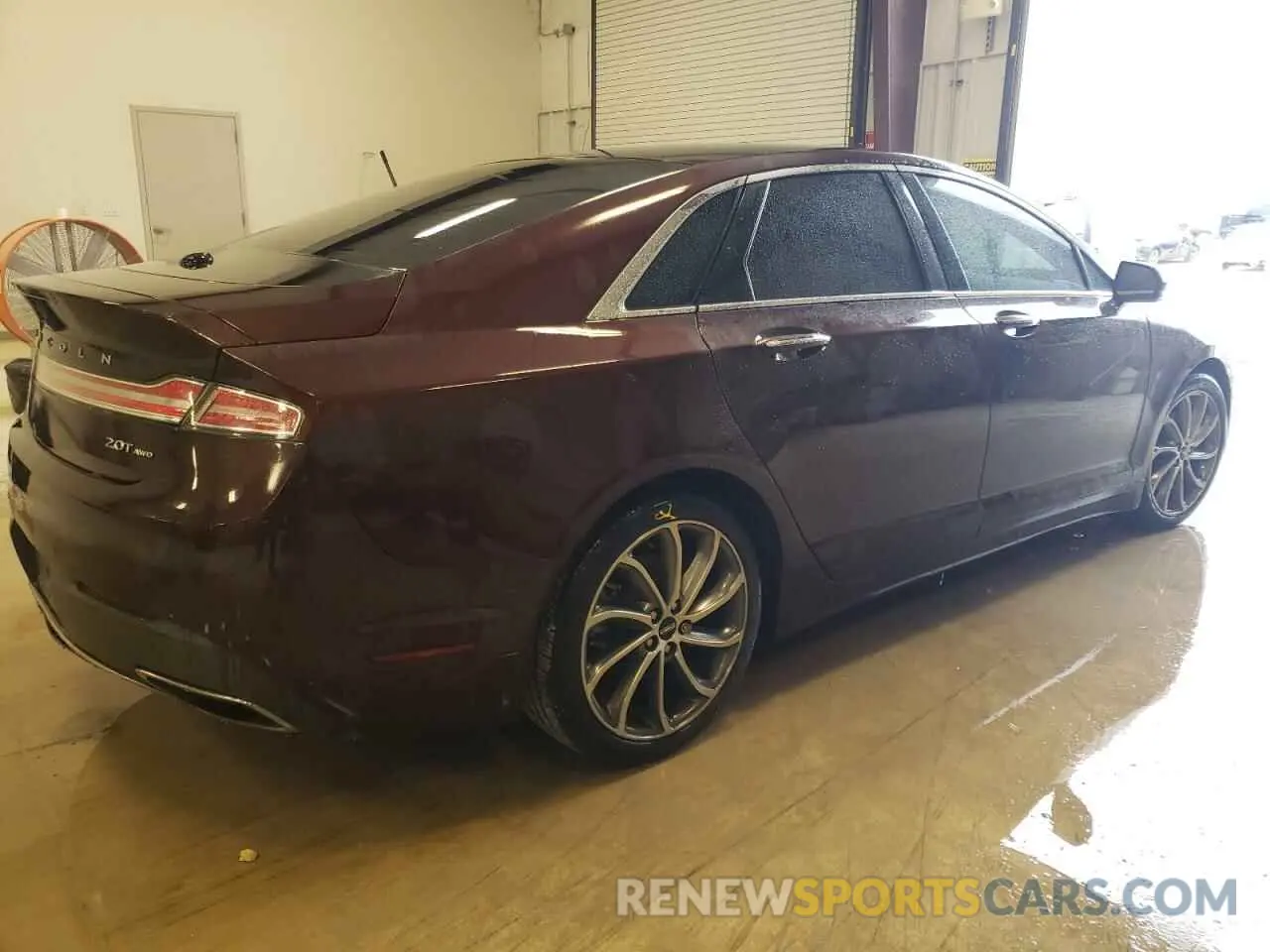 3 Photograph of a damaged car 3LN6L5D99KR604085 LINCOLN MKZ 2019