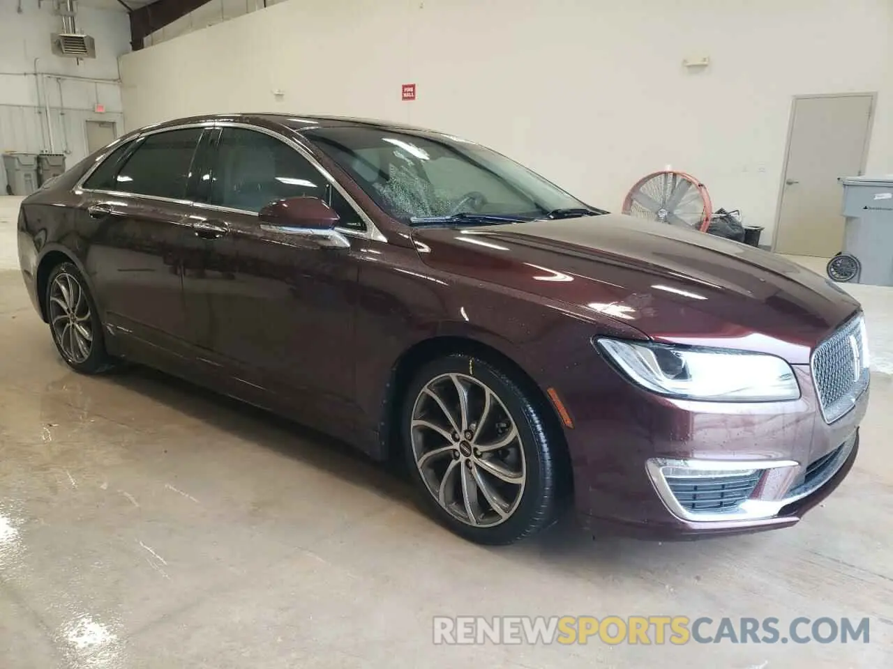 4 Photograph of a damaged car 3LN6L5D99KR604085 LINCOLN MKZ 2019