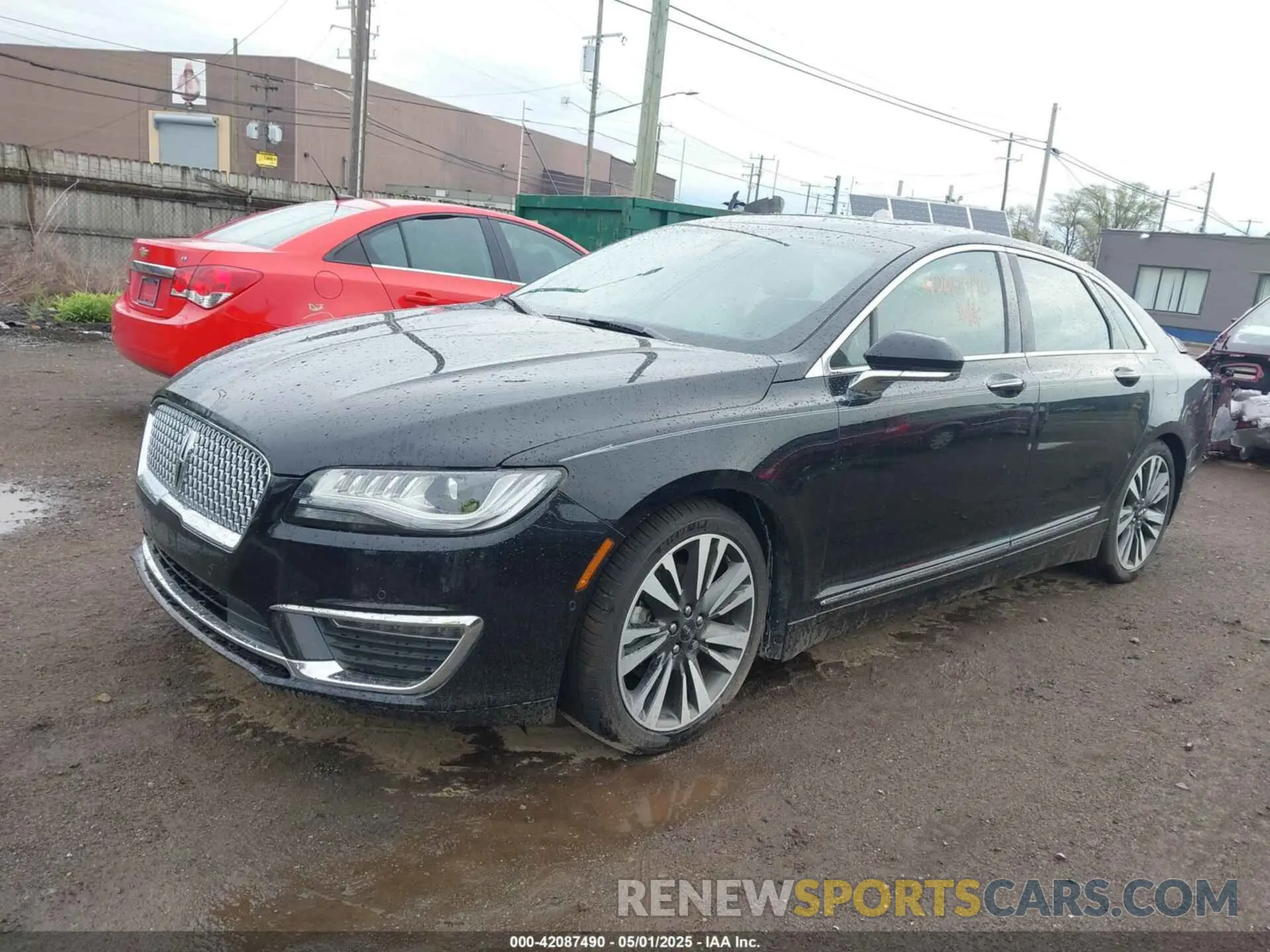 2 Photograph of a damaged car 3LN6L5E93KR602153 LINCOLN MKZ 2019
