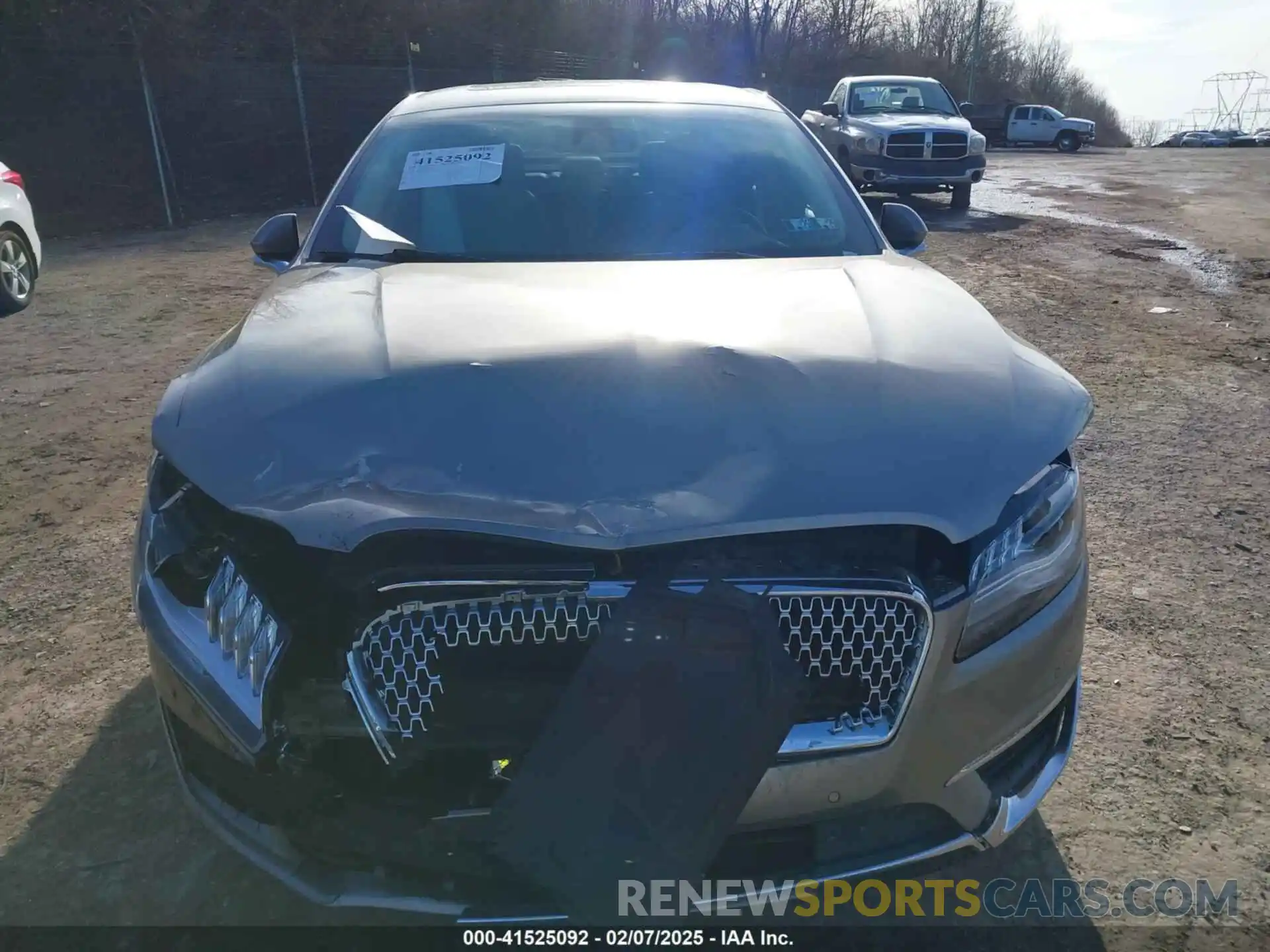 13 Photograph of a damaged car 3LN6L5E93KR613847 LINCOLN MKZ 2019