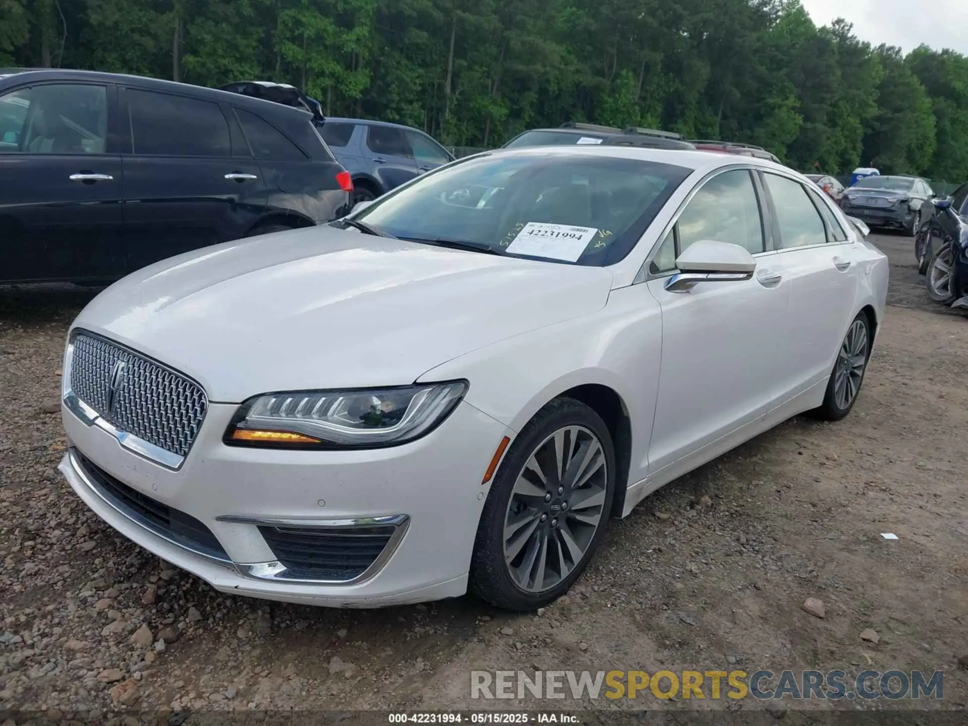 2 Photograph of a damaged car 3LN6L5E94KR607412 LINCOLN MKZ 2019