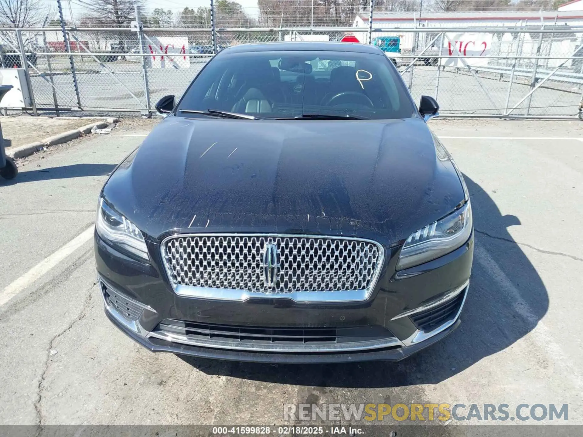13 Photograph of a damaged car 3LN6L5E94KR610634 LINCOLN MKZ 2019