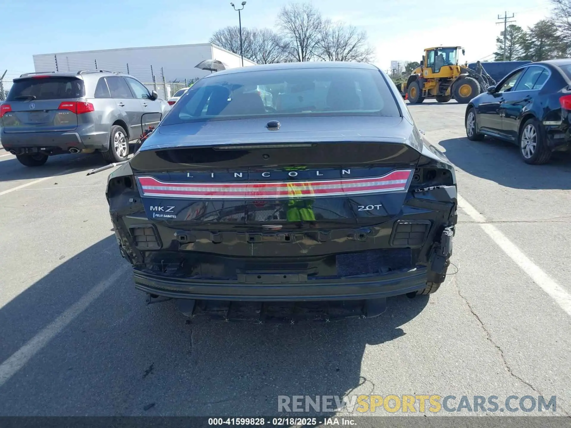 17 Photograph of a damaged car 3LN6L5E94KR610634 LINCOLN MKZ 2019