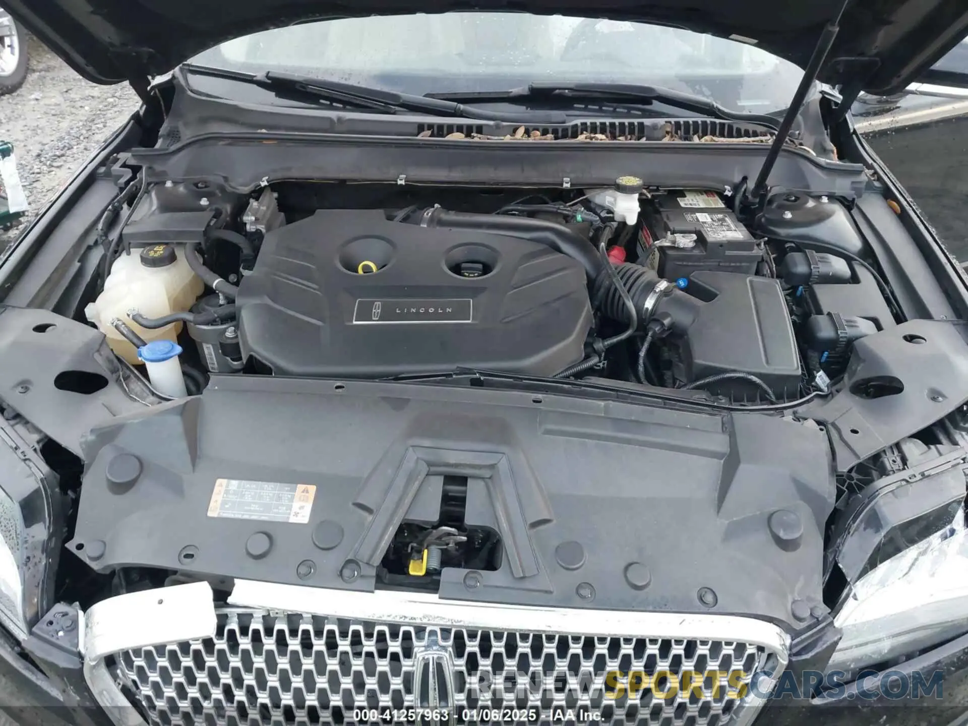 10 Photograph of a damaged car 3LN6L5E97KR604908 LINCOLN MKZ 2019