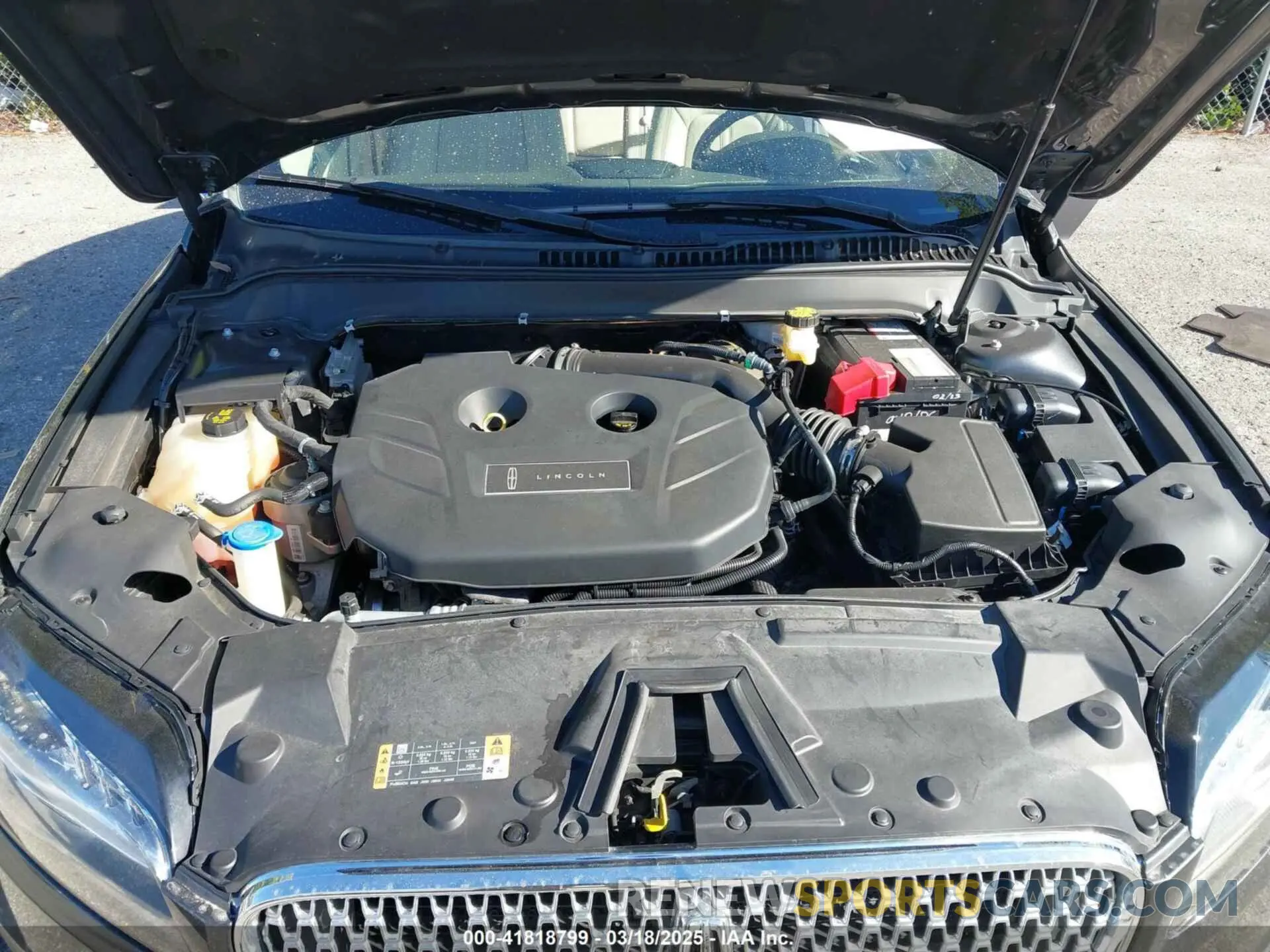 10 Photograph of a damaged car 3LN6L5E97KR605301 LINCOLN MKZ 2019
