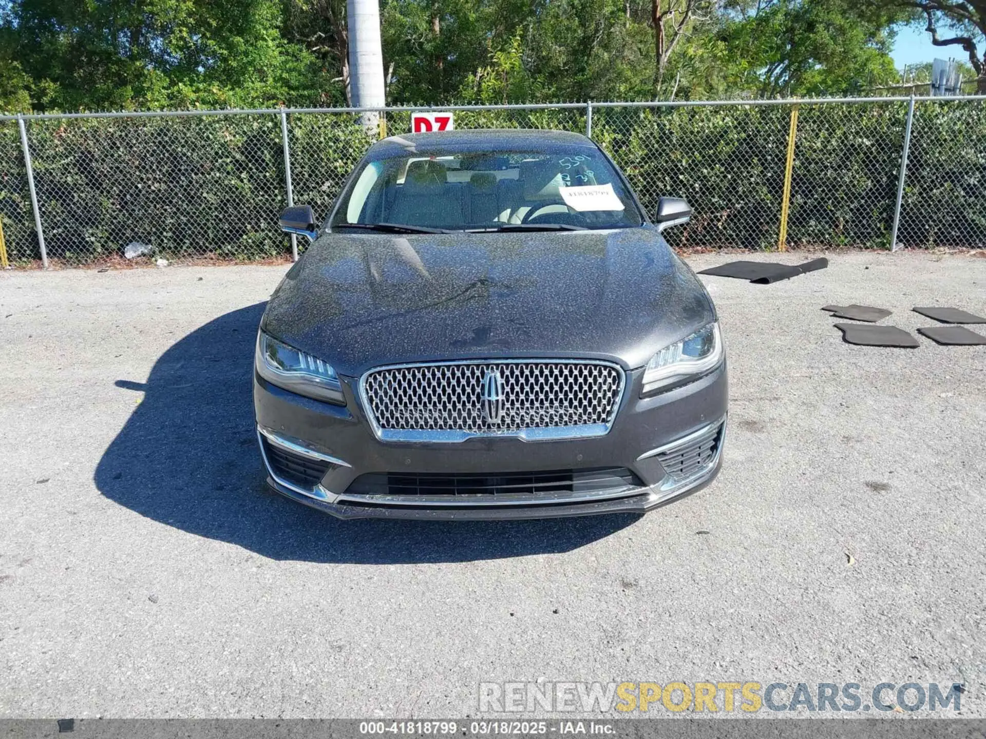 13 Photograph of a damaged car 3LN6L5E97KR605301 LINCOLN MKZ 2019