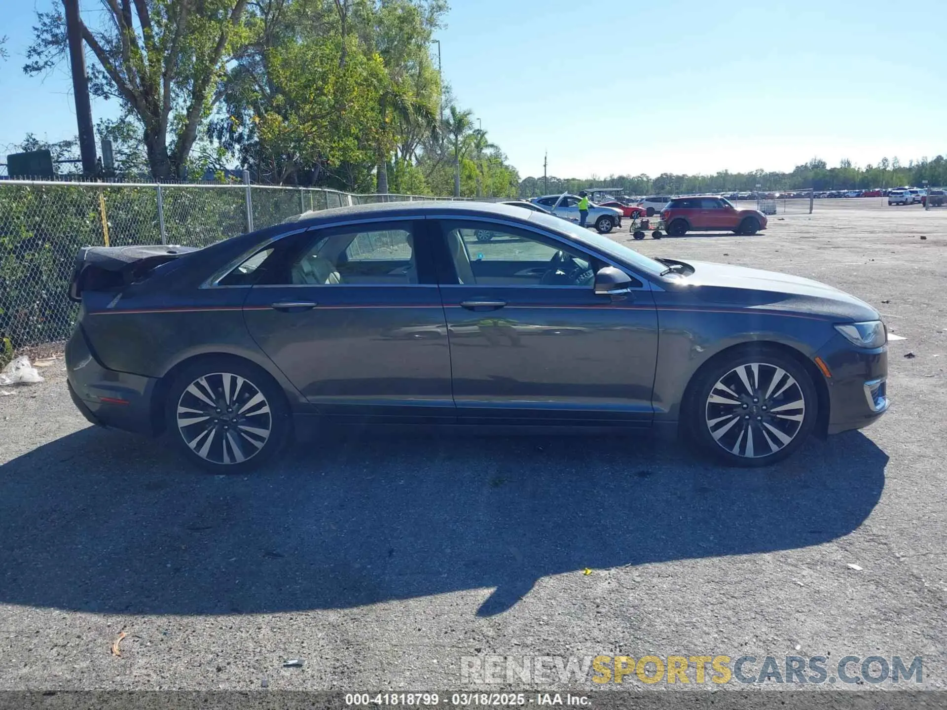 14 Photograph of a damaged car 3LN6L5E97KR605301 LINCOLN MKZ 2019