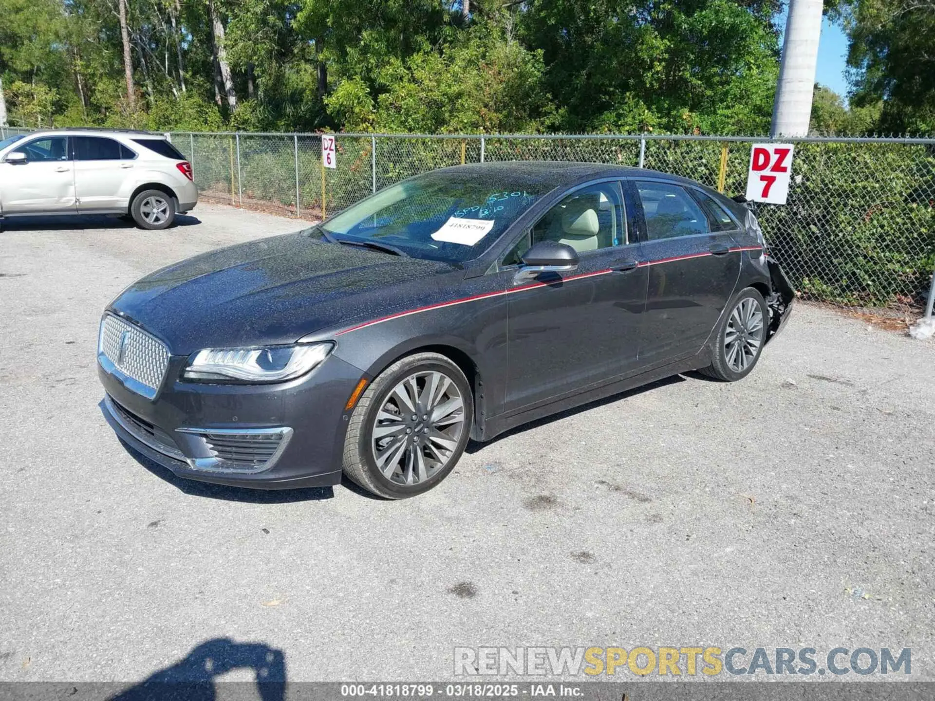 2 Photograph of a damaged car 3LN6L5E97KR605301 LINCOLN MKZ 2019
