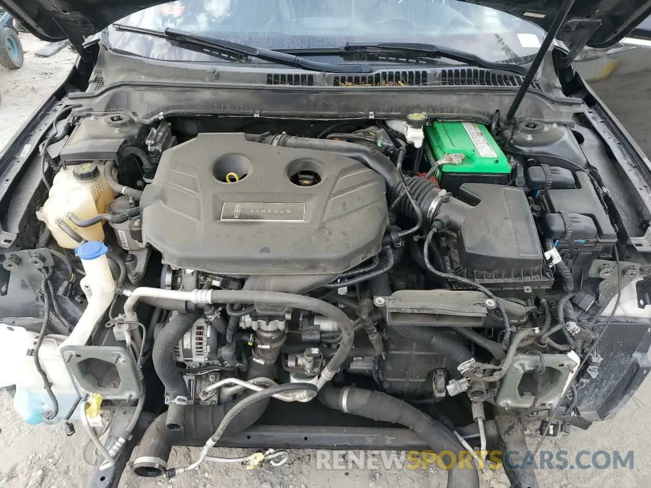 11 Photograph of a damaged car 3LN6L5E98KR601774 LINCOLN MKZ 2019