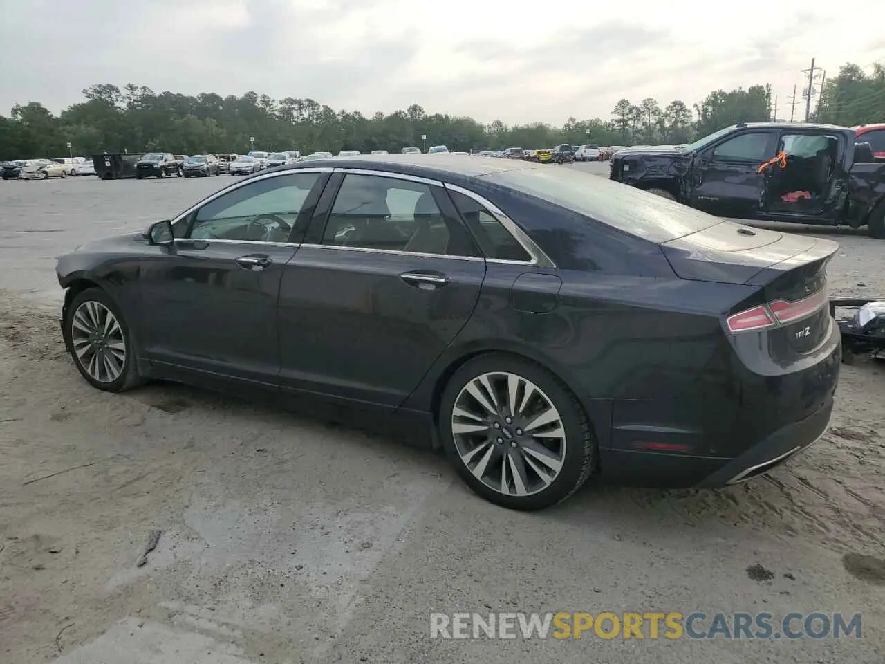 2 Photograph of a damaged car 3LN6L5E98KR601774 LINCOLN MKZ 2019