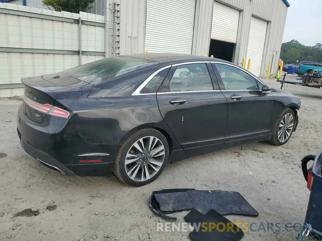 3 Photograph of a damaged car 3LN6L5E98KR601774 LINCOLN MKZ 2019