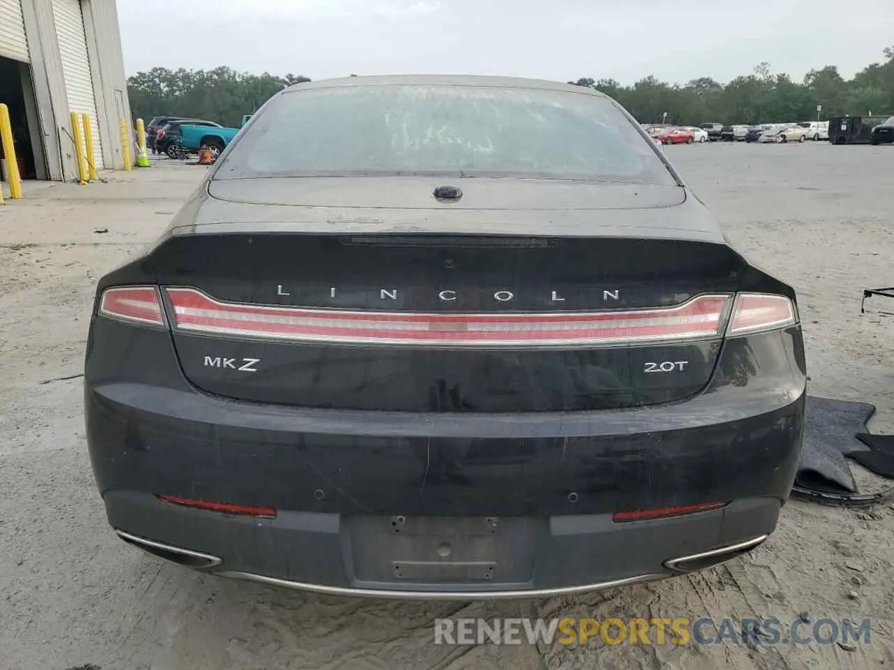 6 Photograph of a damaged car 3LN6L5E98KR601774 LINCOLN MKZ 2019