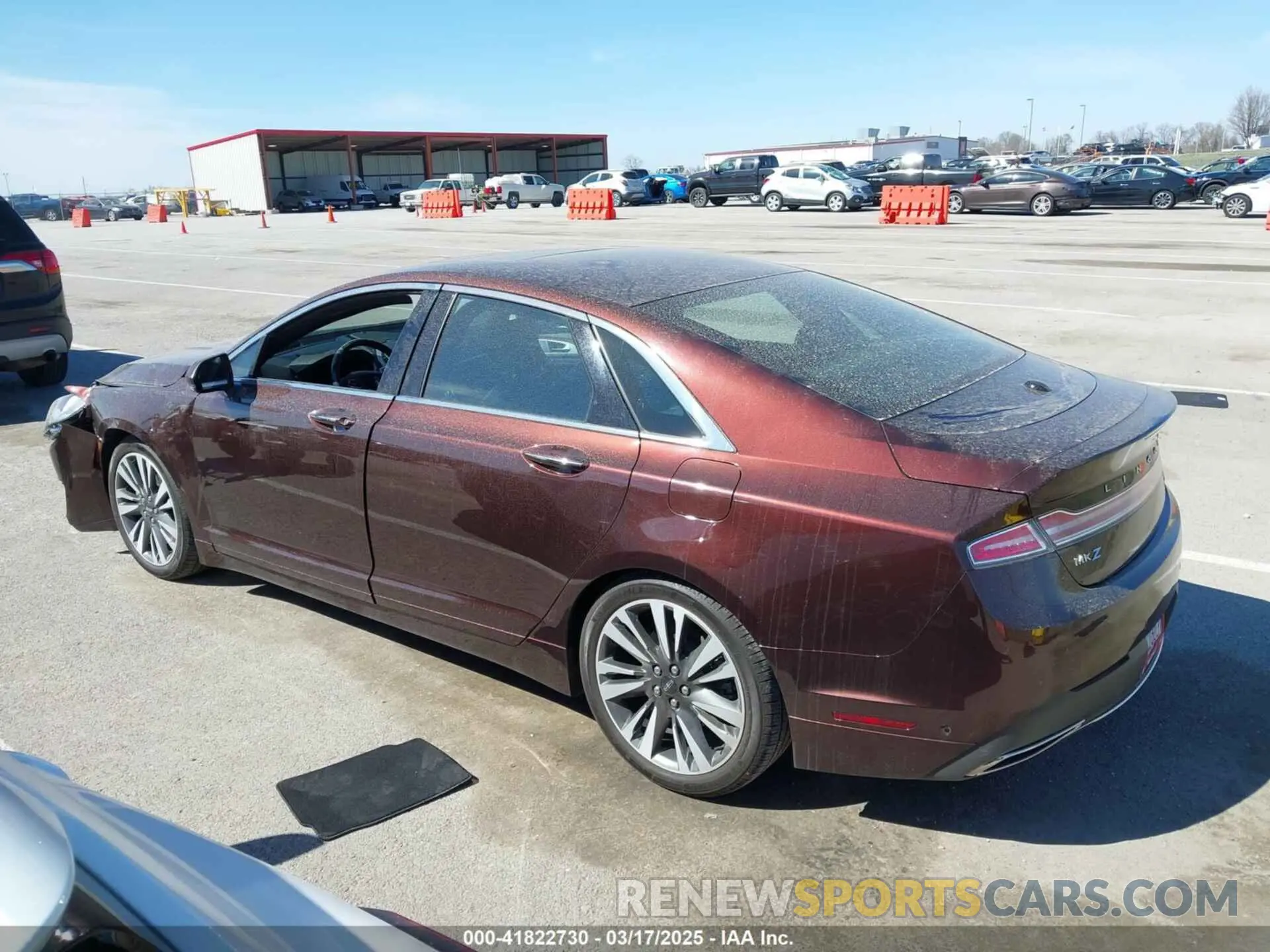 14 Photograph of a damaged car 3LN6L5E99KR623668 LINCOLN MKZ 2019