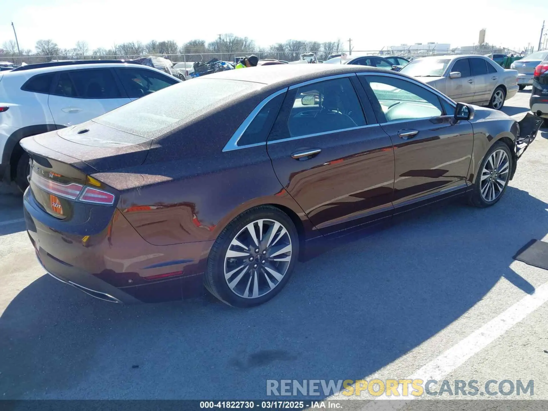 4 Photograph of a damaged car 3LN6L5E99KR623668 LINCOLN MKZ 2019