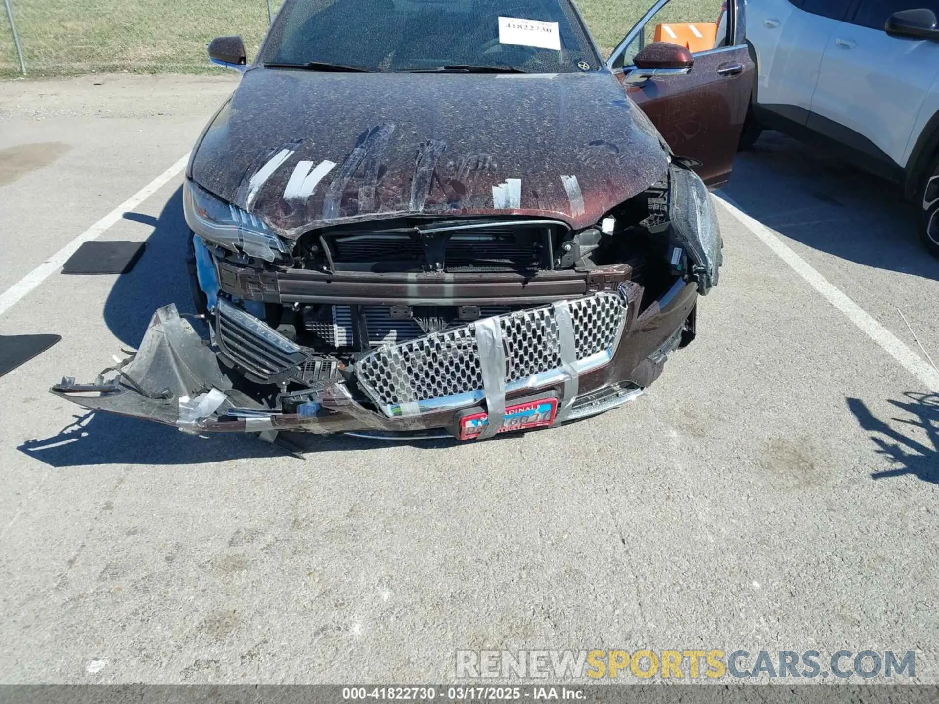 6 Photograph of a damaged car 3LN6L5E99KR623668 LINCOLN MKZ 2019