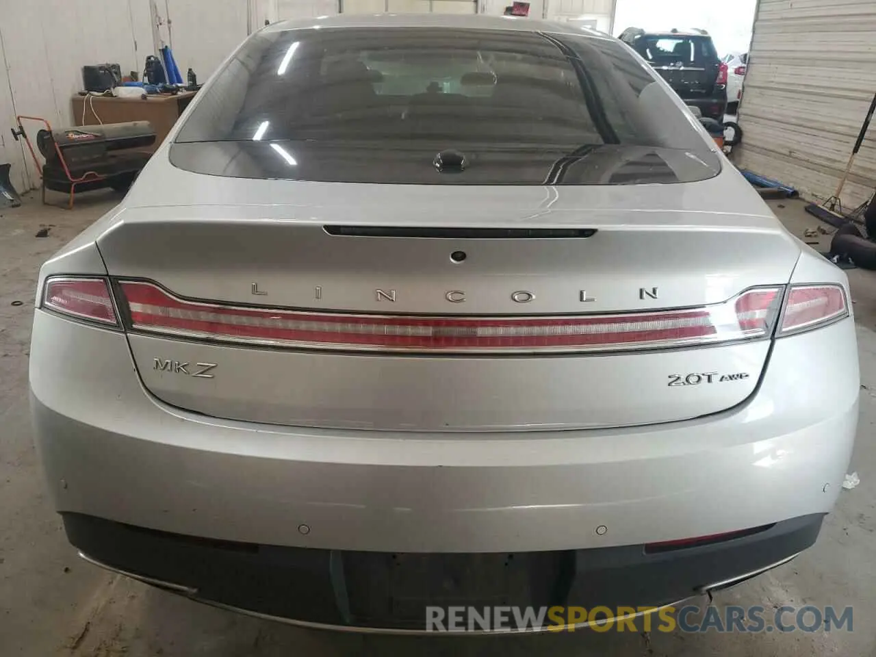 6 Photograph of a damaged car 3LN6L5F94KR628842 LINCOLN MKZ 2019