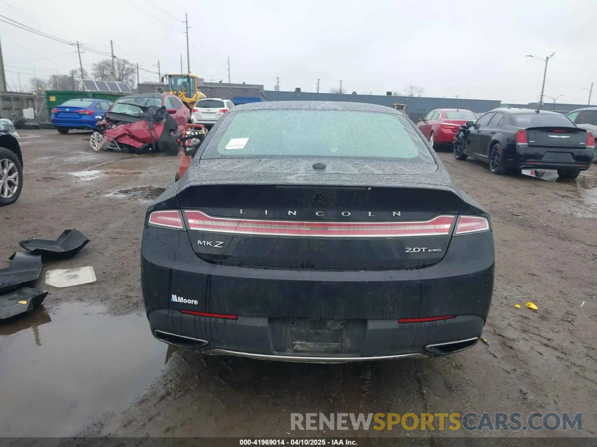 15 Photograph of a damaged car 3LN6L5F94KR629361 LINCOLN MKZ 2019