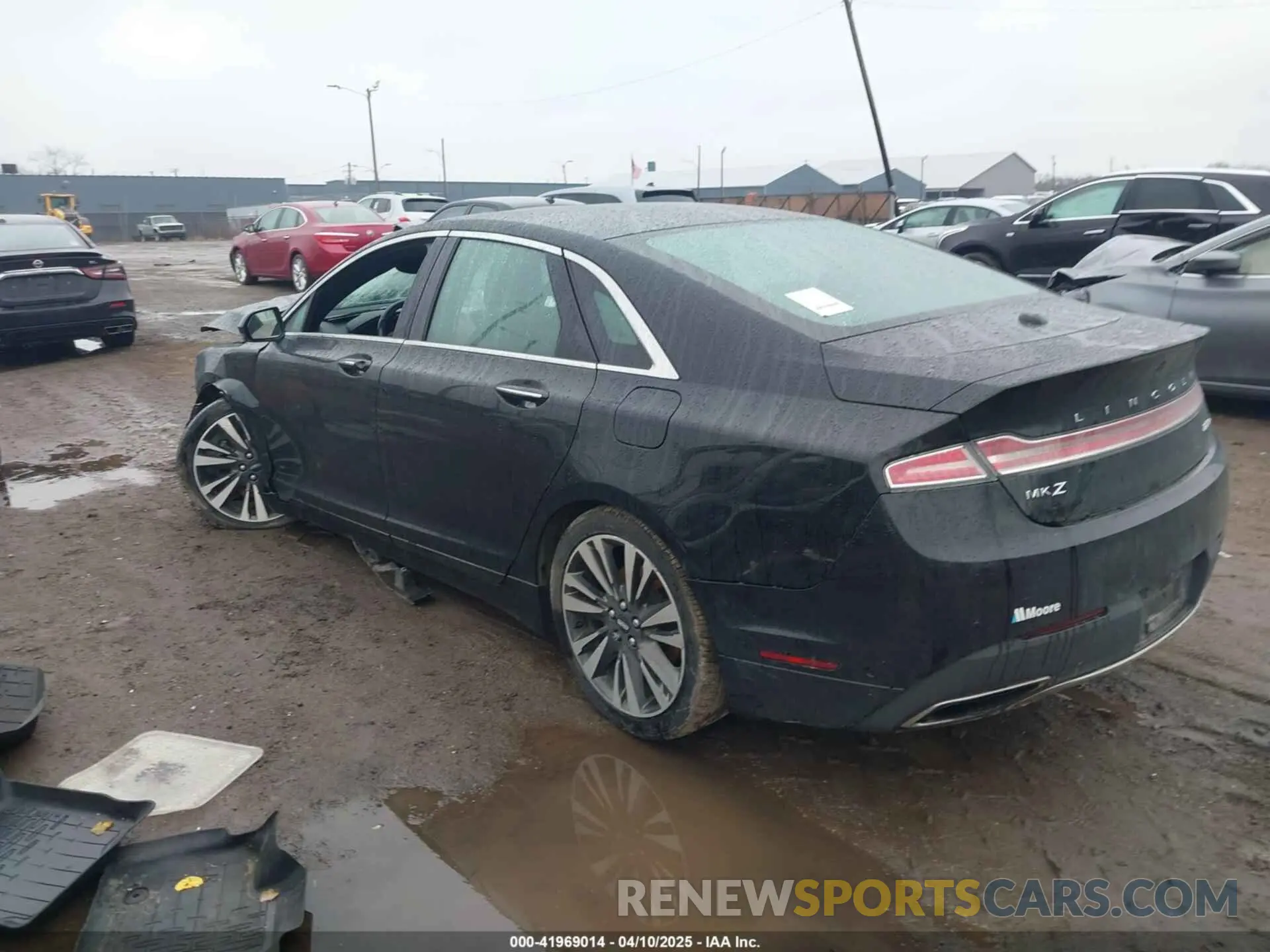 3 Photograph of a damaged car 3LN6L5F94KR629361 LINCOLN MKZ 2019