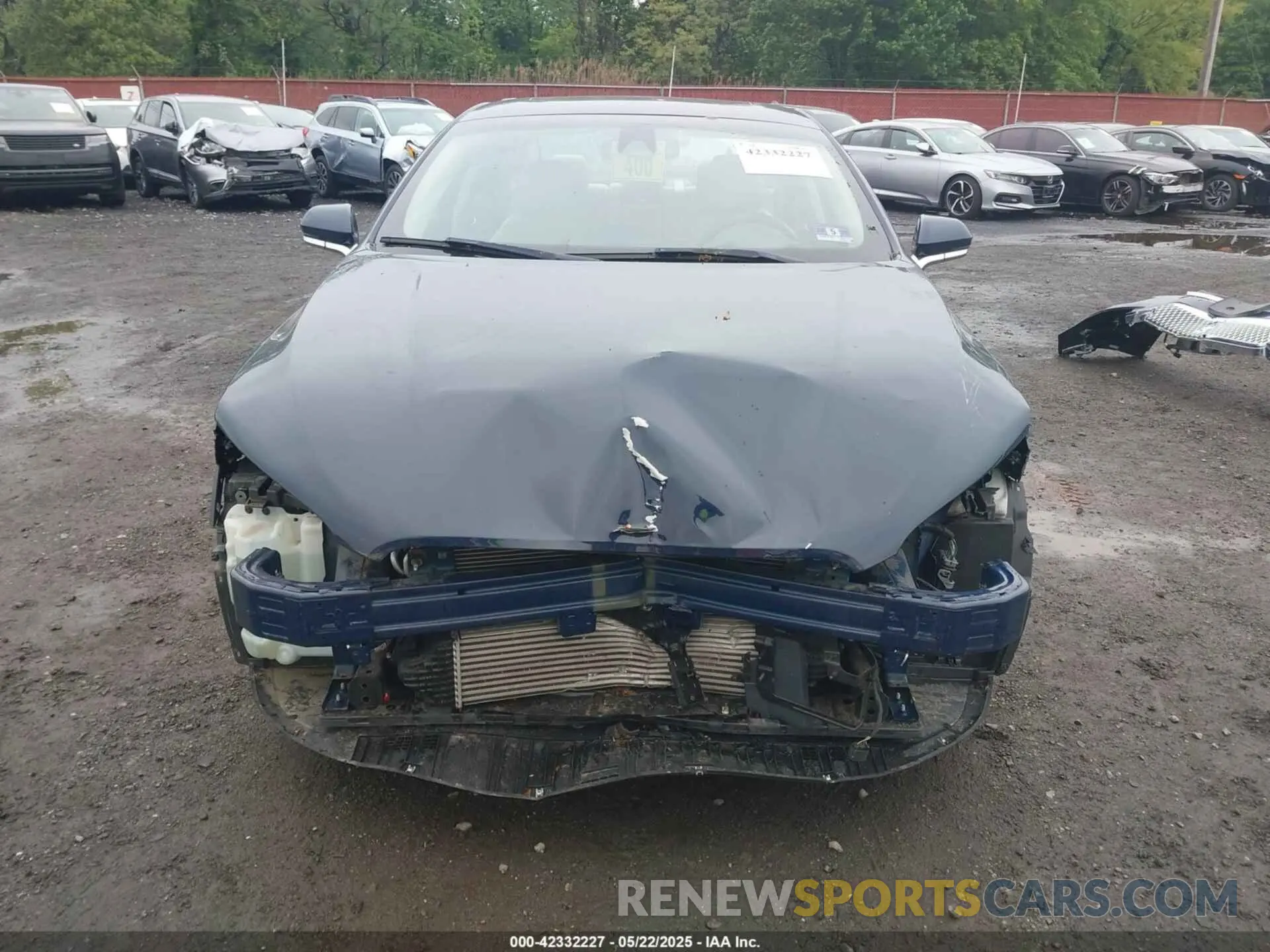 12 Photograph of a damaged car 3LN6L5F98KR621828 LINCOLN MKZ 2019