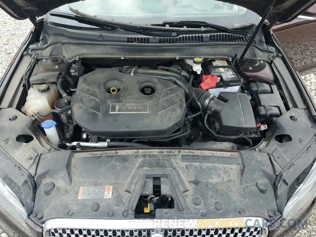 11 Photograph of a damaged car 3LN6L5F99KR631378 LINCOLN MKZ 2019