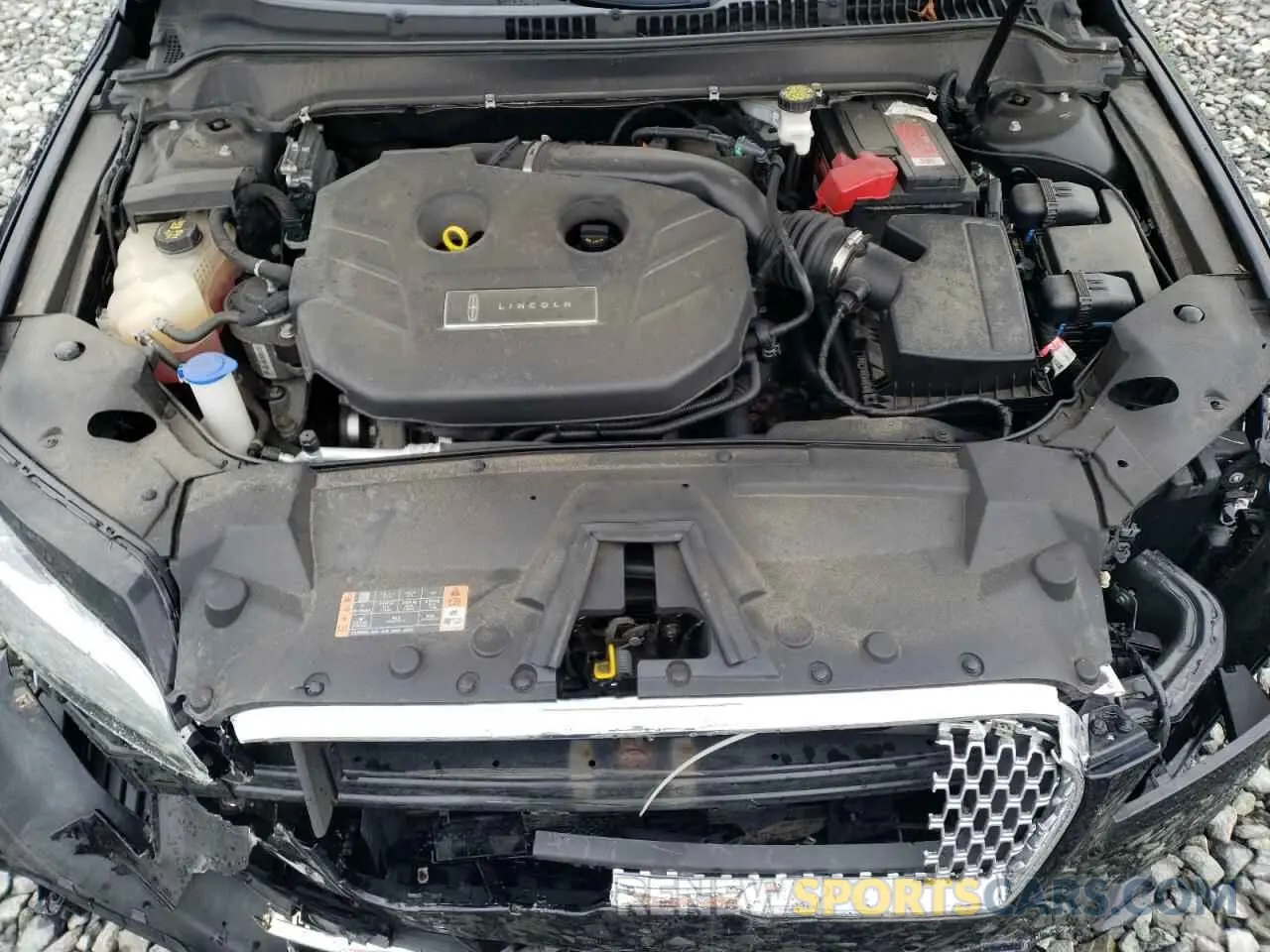 11 Photograph of a damaged car 3LN6L5F9XKR601368 LINCOLN MKZ 2019
