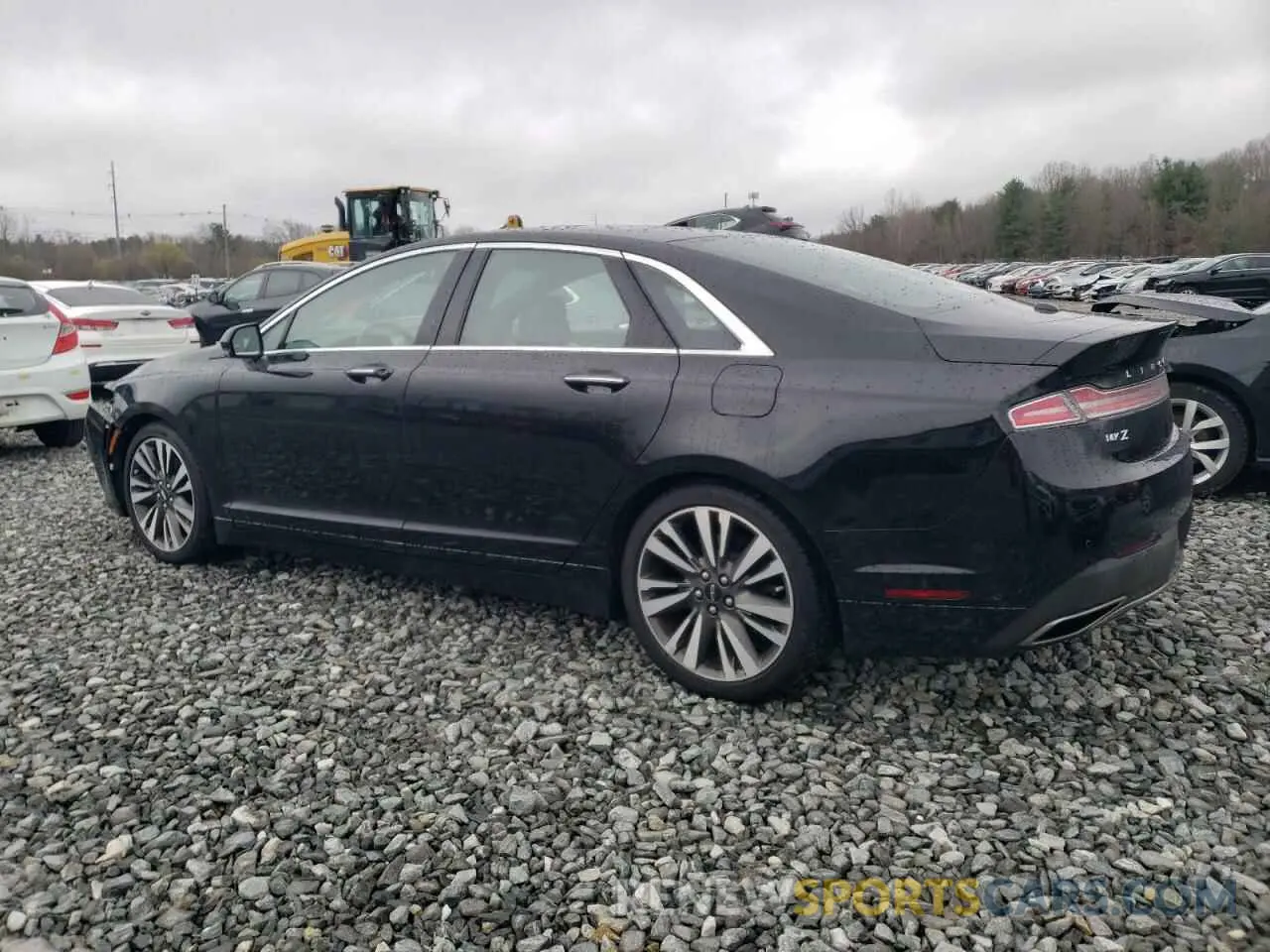 2 Photograph of a damaged car 3LN6L5F9XKR601368 LINCOLN MKZ 2019