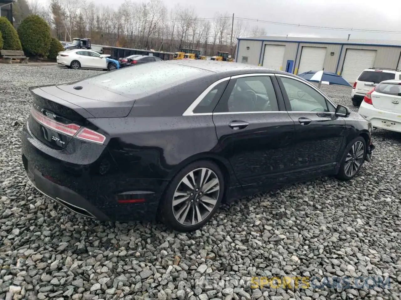 3 Photograph of a damaged car 3LN6L5F9XKR601368 LINCOLN MKZ 2019