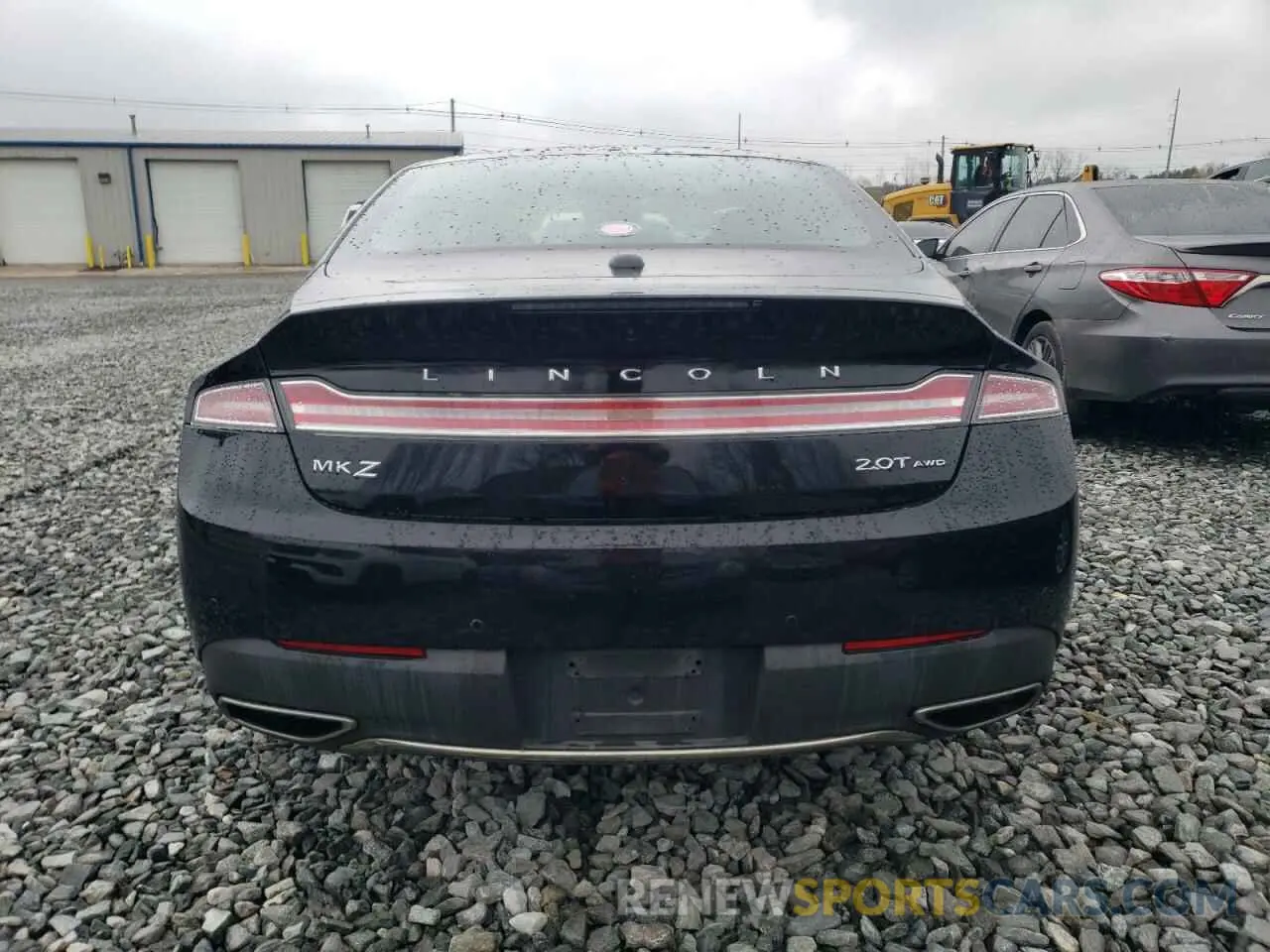 6 Photograph of a damaged car 3LN6L5F9XKR601368 LINCOLN MKZ 2019