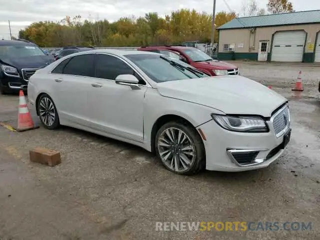4 Photograph of a damaged car 3LN6L5F9XKR627890 LINCOLN MKZ 2019