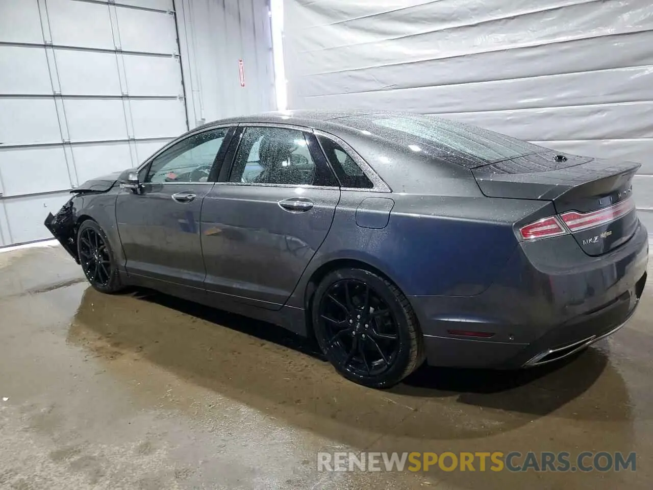 2 Photograph of a damaged car 3LN6L5FC5KR605517 LINCOLN MKZ 2019