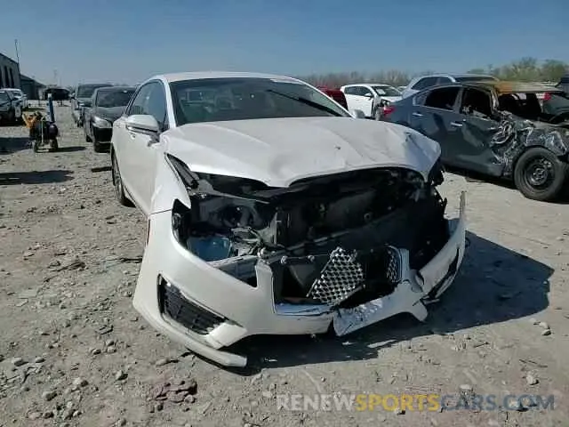 10 Photograph of a damaged car 3LN6L5KUXKR604751 LINCOLN MKZ 2019