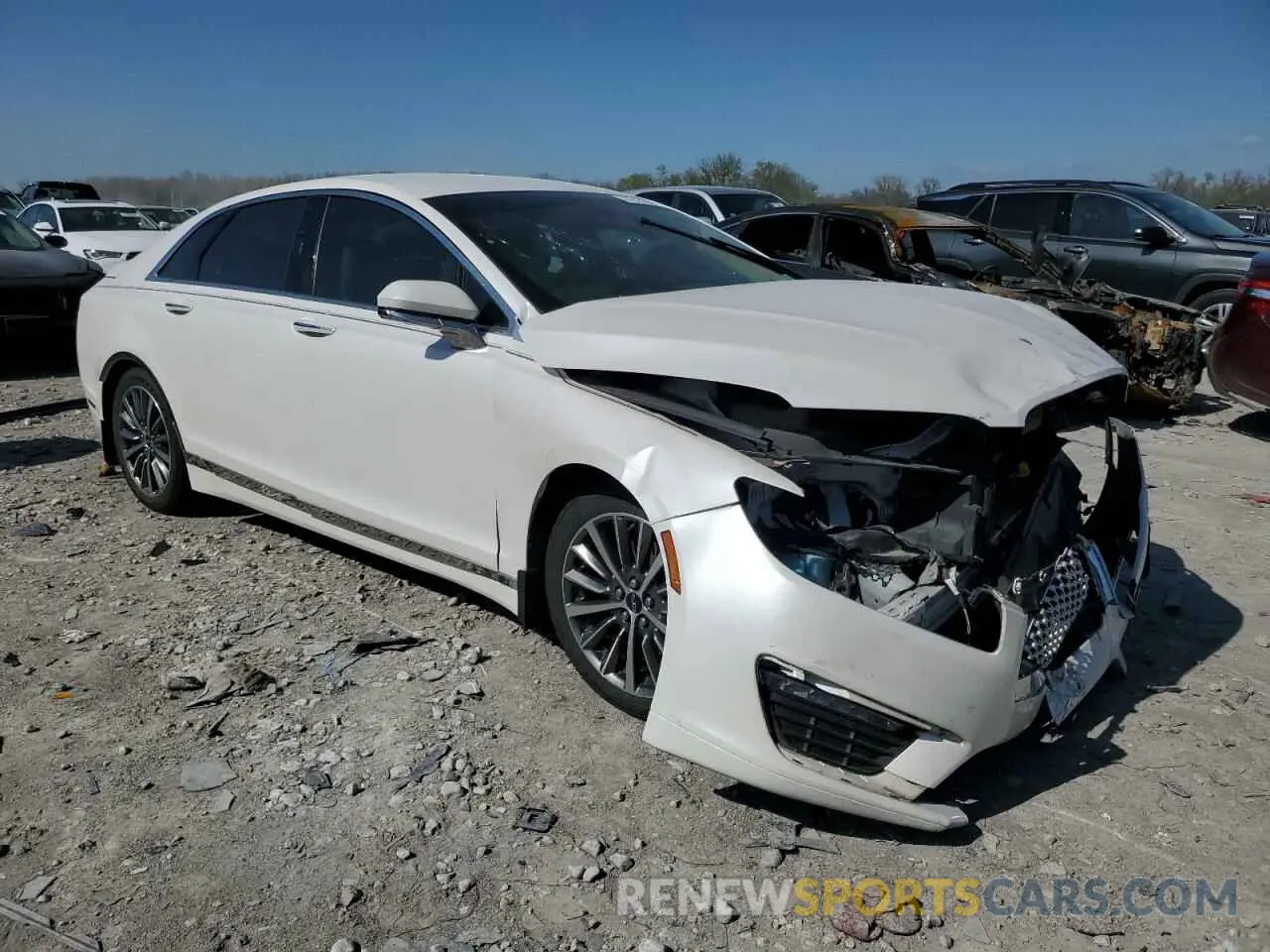 4 Photograph of a damaged car 3LN6L5KUXKR604751 LINCOLN MKZ 2019