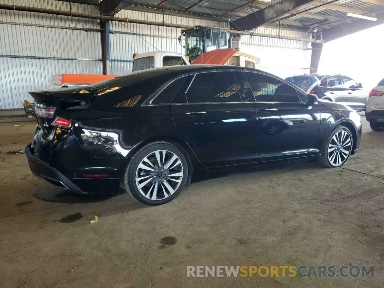 3 Photograph of a damaged car 3LN6L5MU2KR620987 LINCOLN MKZ 2019
