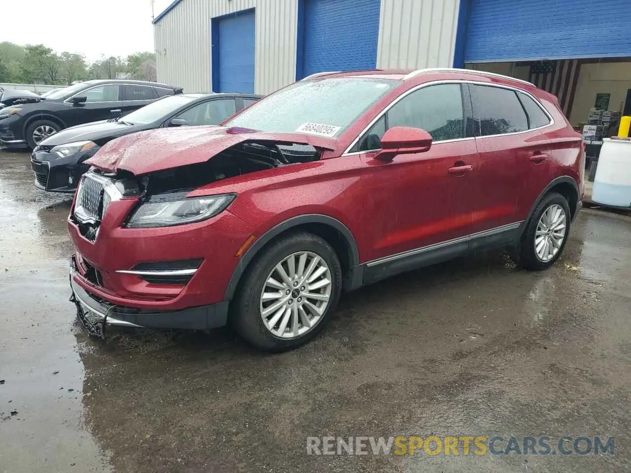 1 Photograph of a damaged car 5LMCJ1C94KUL12918 LINCOLN MKZ 2019