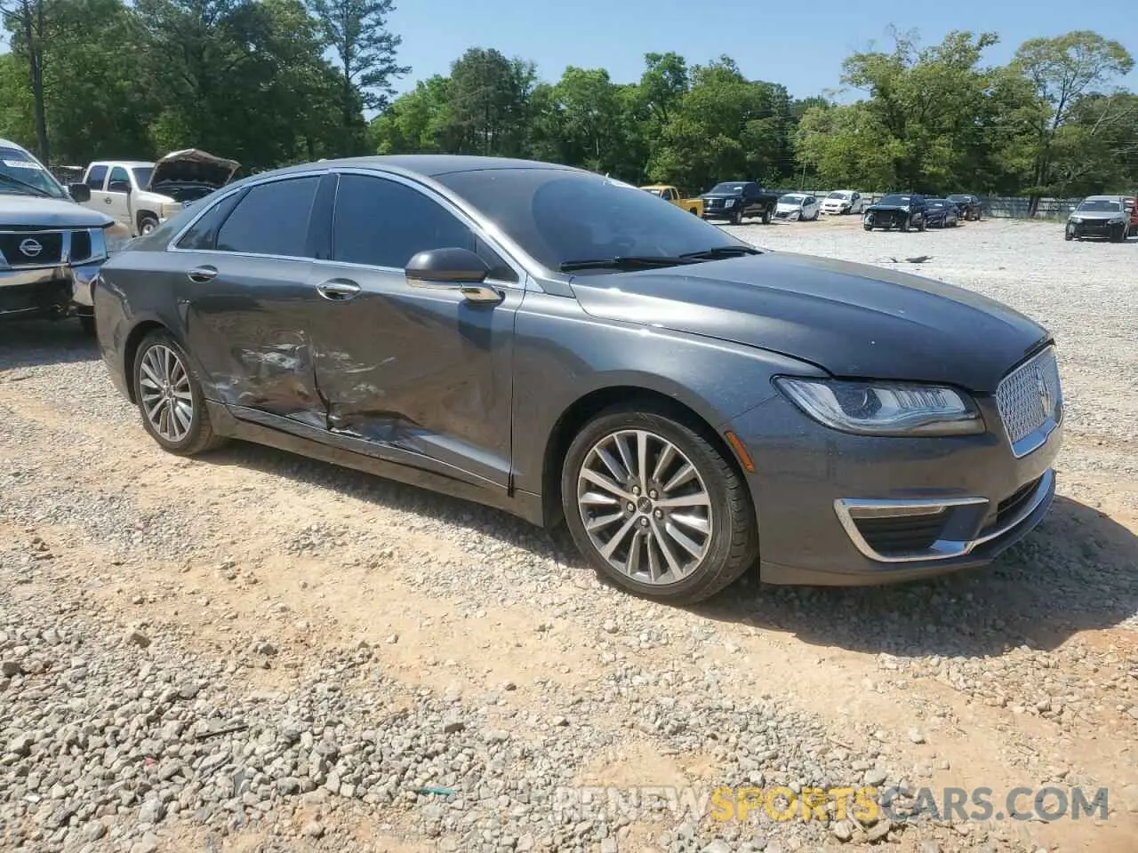 4 Photograph of a damaged car 3LN6L5A96LR608844 LINCOLN MKZ 2020