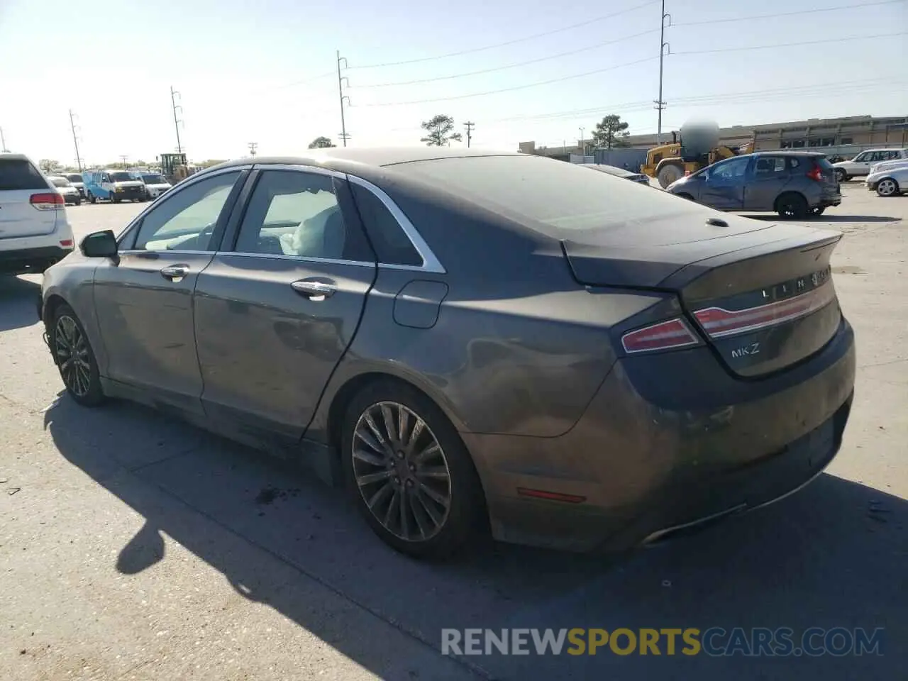 2 Photograph of a damaged car 3LN6L5A98LR611468 LINCOLN MKZ 2020