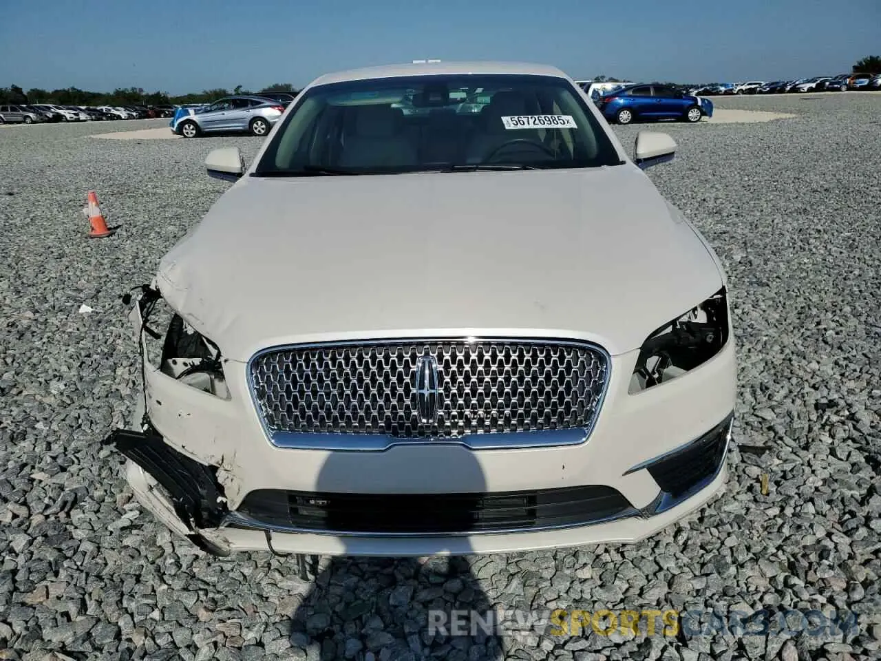 5 Photograph of a damaged car 3LN6L5A99LR618087 LINCOLN MKZ 2020