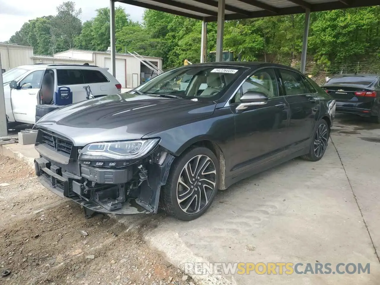 1 Photograph of a damaged car 3LN6L5E96LR614668 LINCOLN MKZ 2020