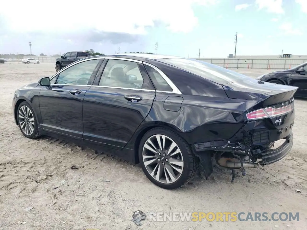 2 Photograph of a damaged car 3LN6L5E97LR603002 LINCOLN MKZ 2020